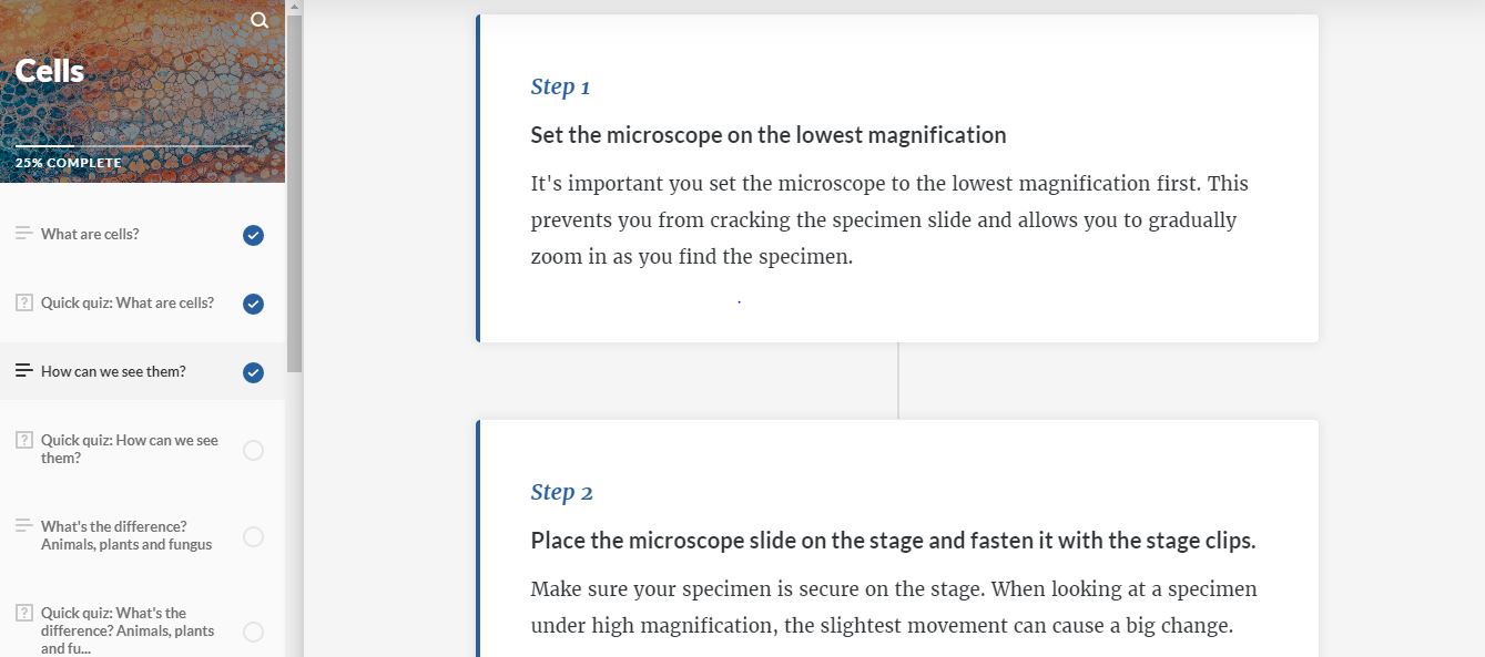 Cells – eLearning Solutions